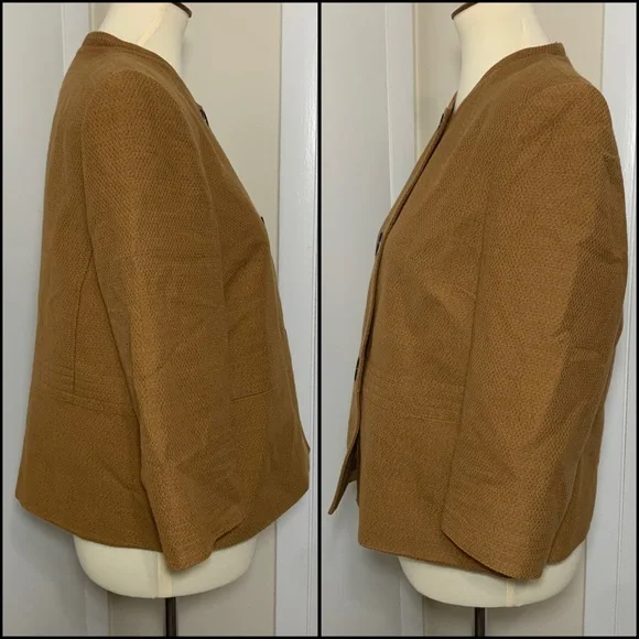 Evan Picone Button Up Jacket - Picture 4 of 12